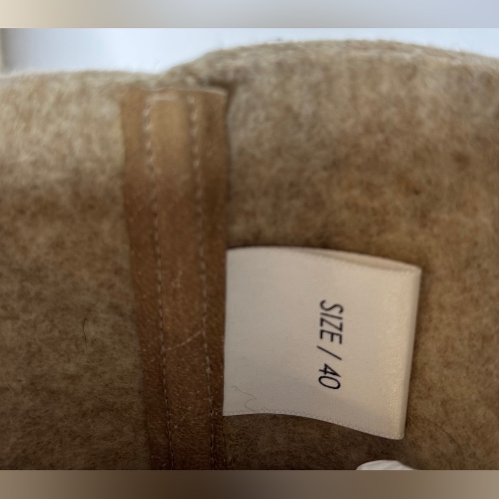 Lauren Manoogian Felt Contour Boots Camel Combo EU 40 - Picture 9 of 9